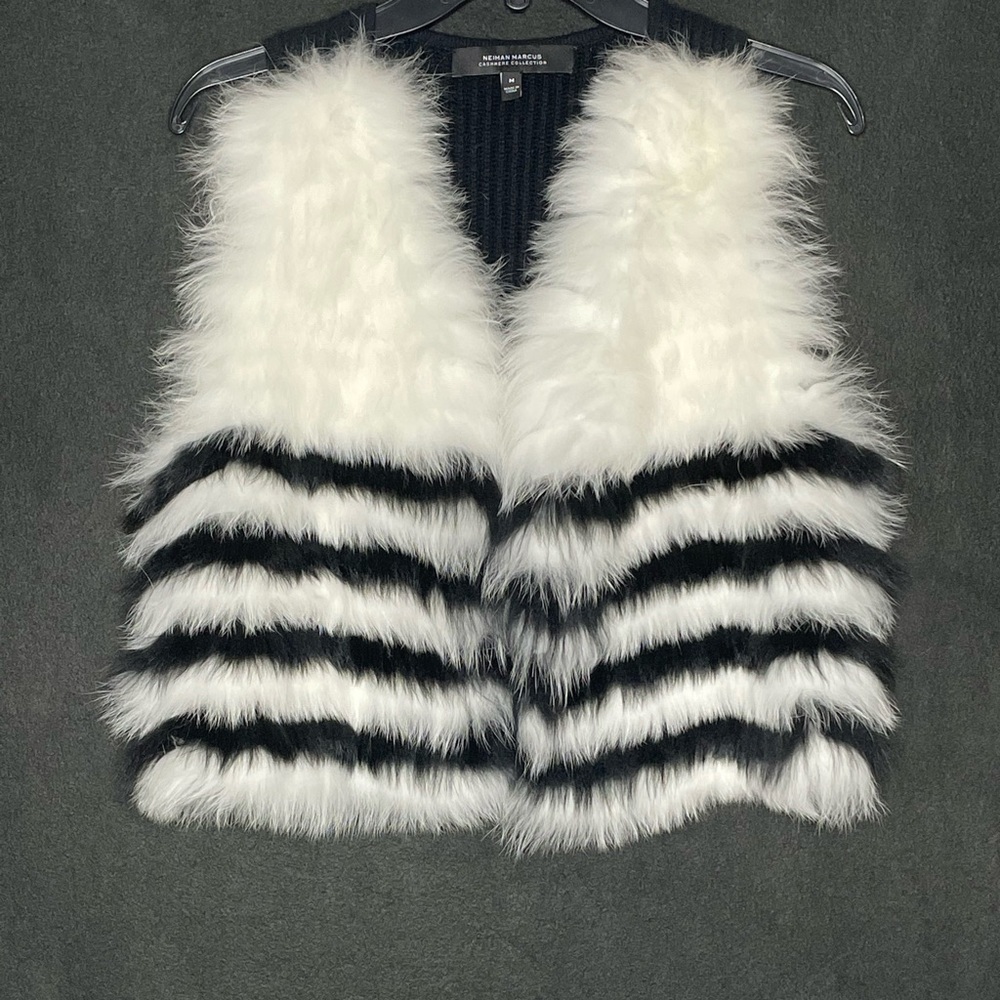 Neiman Marcus Blue Fox Vest